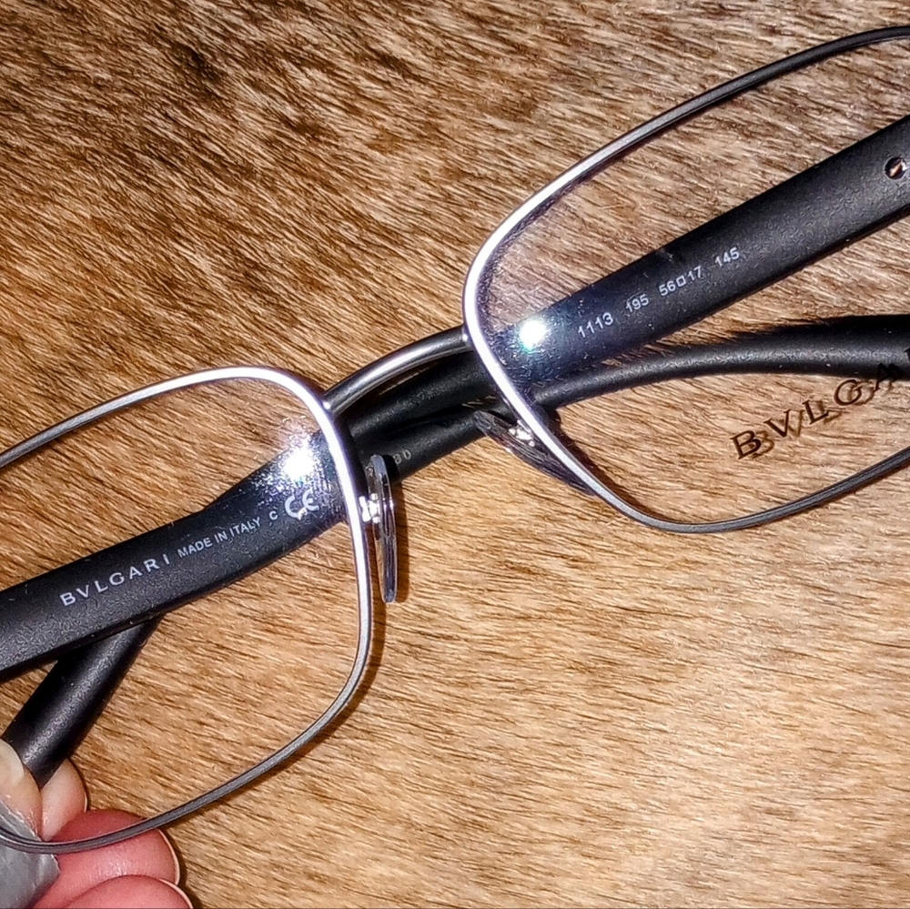 Men's Bvlgari Optical Glasses;Unisex, New;Comes w/Cleaning Cloth & Original Box